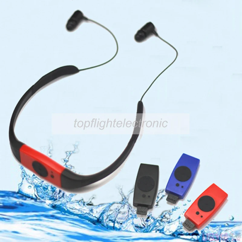4GB waterproof  headphone mp3-001