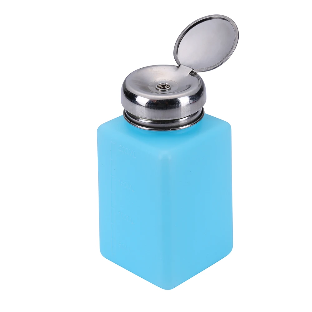 200Ml Plastic Press Liquid Alcohol Bottle Container Dispenser Pump Phone Repair Tools Outils Attrezzi huismerk kopen in de aanbieding