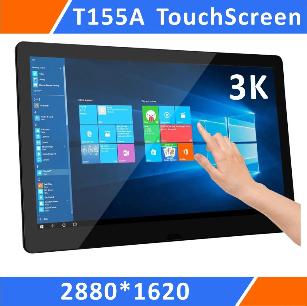 15.5 Zoll 3K Resolution Ultra Thin Touchscreen Monitor With And Sturdy Stand For And Windows Mini PC Accessories| - AliExpress