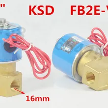 3/" электромагнитный клапан прямого действия FB2E-V-10 VITON компактный KSD 2/2 ходовой клапан DC24V или AC220V