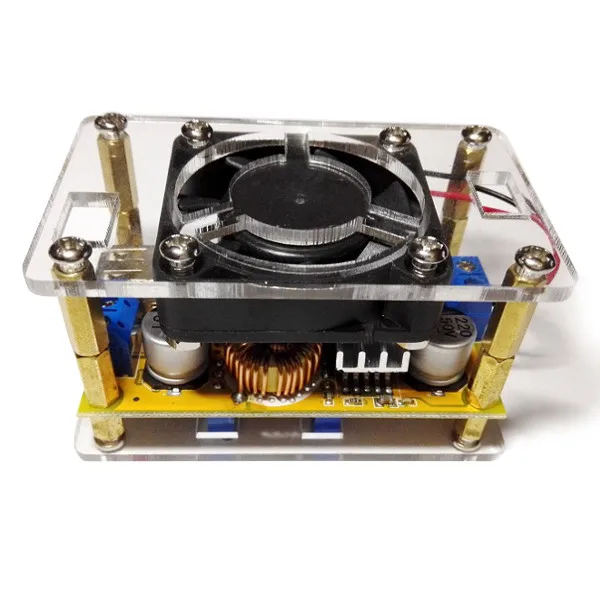 

1PC 5A DC-DC Adjustable Step Down Power Supply Module Constant Voltage Current Dual LCD Display Screen Hot Sale
