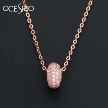 OCERIO Женские Подвески из розового золота 585 пробы ювелирные