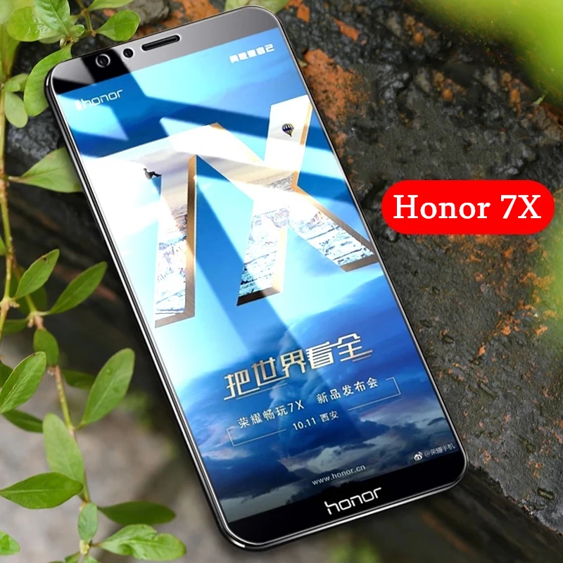 2 шт./лот, закаленное стекло для huawei honor 7X 8X, Защитное стекло для экрана 2.5D 9 h, закаленное стекло для huawei honor 8X 7X