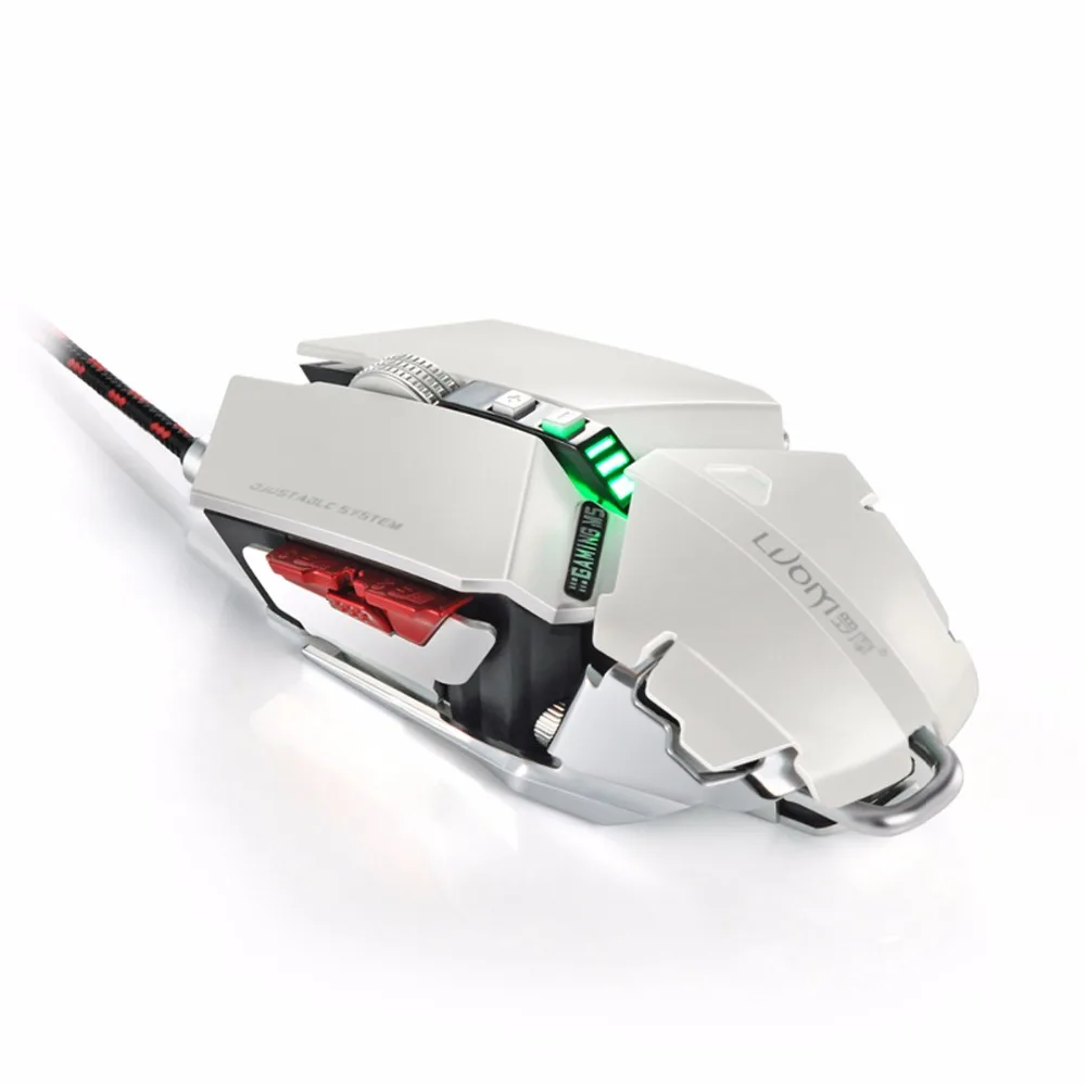 

Wired Gaming Mouse LED Optical USB Computer luminous game Mouse opti 4000 DPI Gamer Mice Cable Mause For PC Laptop Notebook