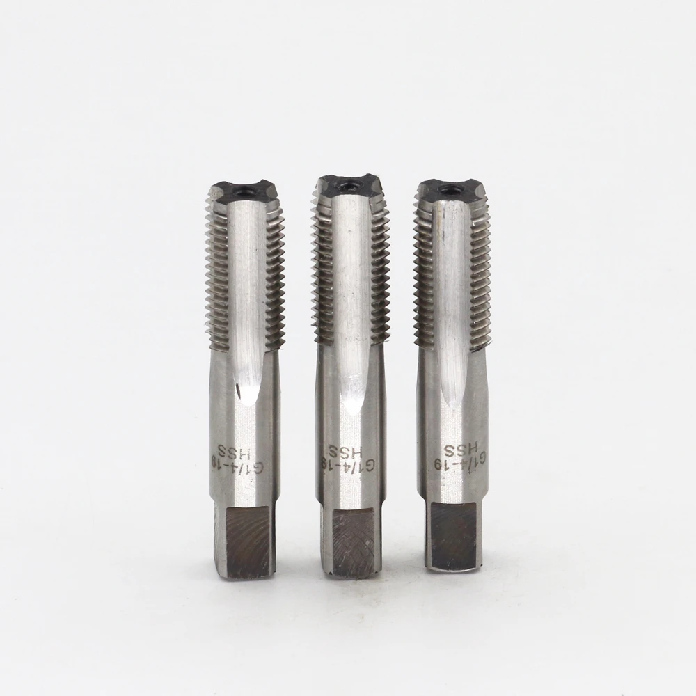 

Free Shipping New Pipe Thread Taps High-speed steel Wire tapping Throat teeth Taps G1/4-19