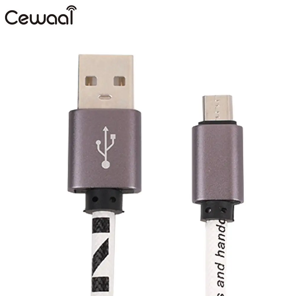 Data Sync Cable Durable Micro USB Cable USB Cell Phone Data Transfer