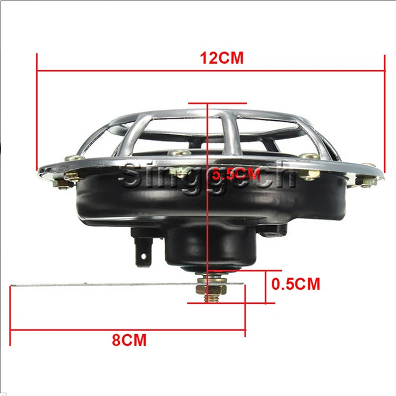 12V автомобиль красный Электрический взрыв тон рог комплект для Honda Civic Accord Crv Защитные чехлы для сидений, сшитые специально для Toyota Corolla RAV4 Yaris chr Auris Aygo Camry