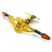 Регулируемый угол Мотоцикла Алюминиевый номерной знак рамка держатель кронштейн для YAMAHA YZF R1 R3 R6 R15 R25 FZ6 mtmt09