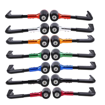 

CNC Aluminum Universal 7/8" 22mm Pro Brake Clutch Levers Protector Brush Motorcycle Proguard System Guard Protect Guard For KTM