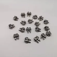 10 шт./50 шт.) M2 зажим троса u-болт Тип 304 Нержавеющая сталь U фонарик на руль велосипеда