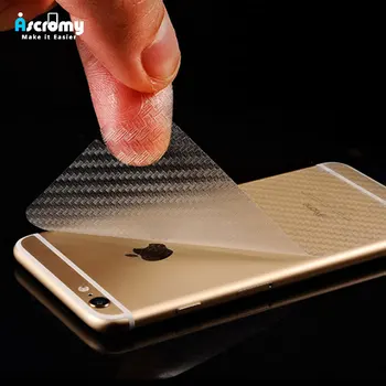 10PCS For iPhone 11 Pro XS Max Carbon Fiber Back Film for Apple iPhone X XR 8 Plus 7 6 6S 5 5S SE 8plus 7plus Phone Accessories