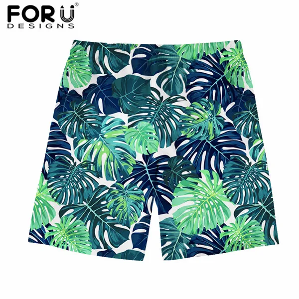 H8999Z34 FORUDESIGNS Hawaiian Pattern Quick Dry Summer Mens Board Shorts Mens Siwmwear Shorts Beach Wear Pants For Men Breathable Trunks - Color: H8999Z34