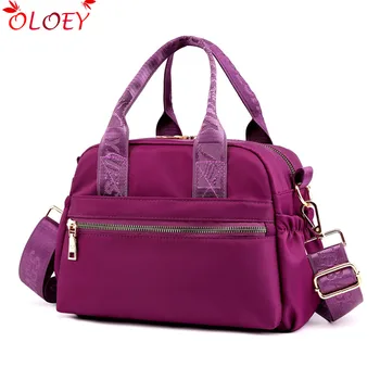 

New Arrival Women Handbags Fashion Messenger Bags Small Hobos Shoulder Bag Waterproof Nylon Casual Crossbody Bags For Teenagers