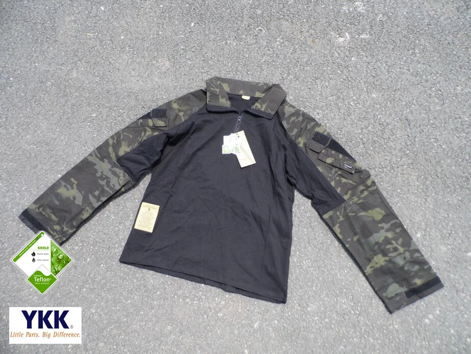 

Emerson G3 Combat Shirt Teflon Coating Ripstop Tactical Combat Shirt Multicam Black+Free shipping(SKU12050872)