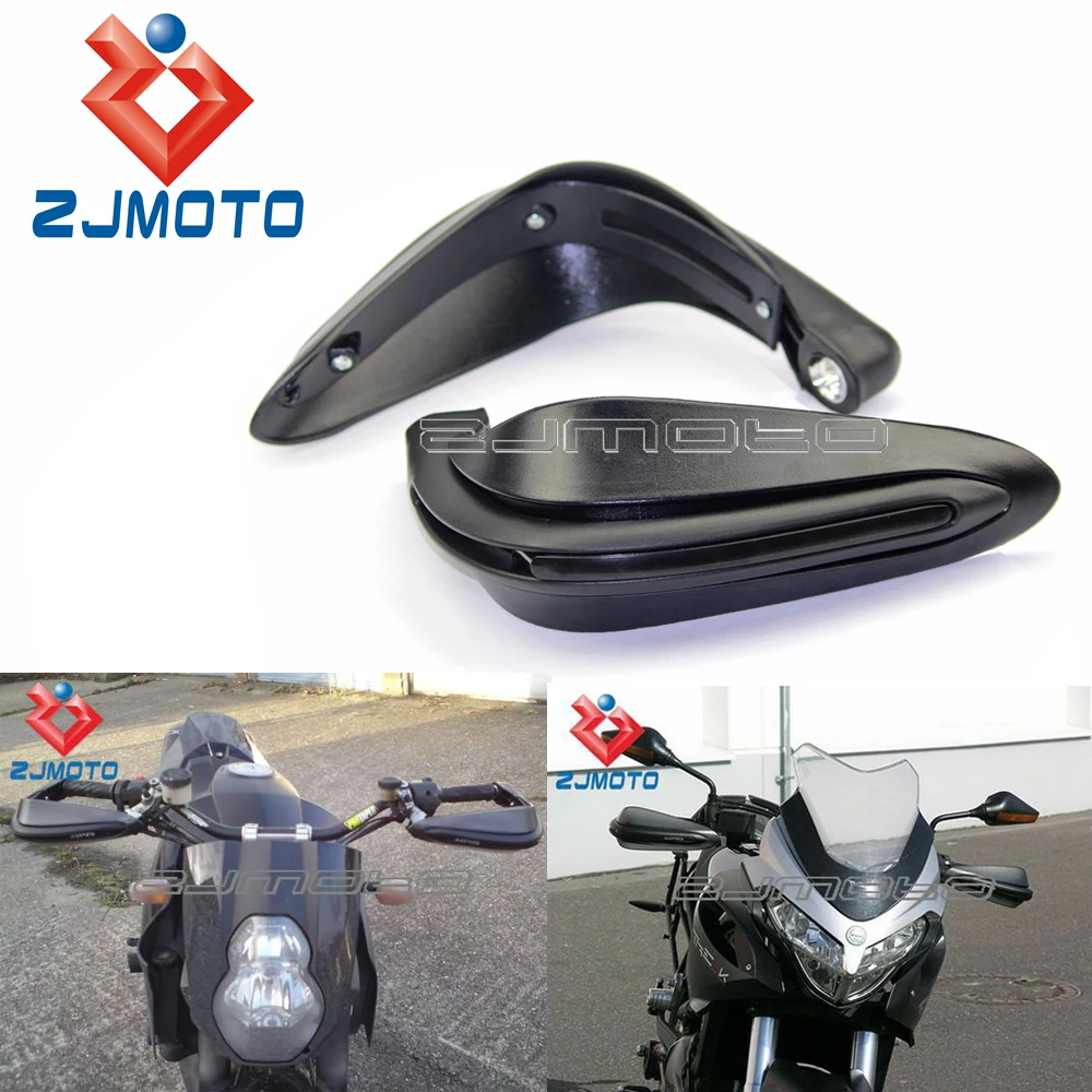 

Matte Black Motocross Dual Road Dual Sport Super Moto Handguards For SUZUKI 650 00-10 SV650 99-09 GSR600 06-10