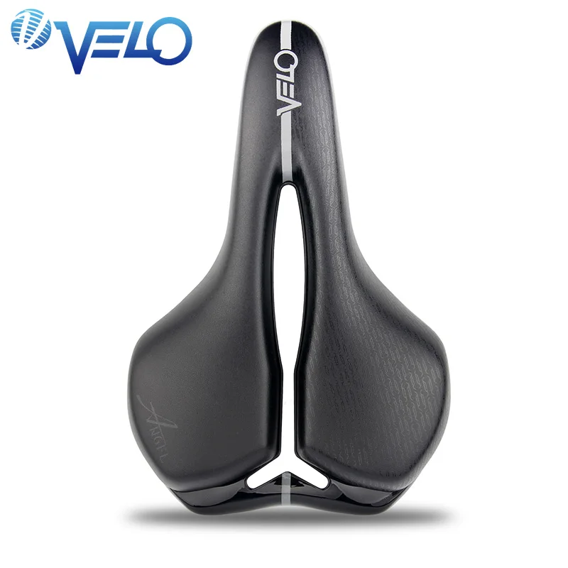 Goedkoop Velo Weg Mountainbike Zadel Regendicht Microfiber Lederen Fietszadel Foam Kussen Soft Comfort Fiets Zadel Seat
