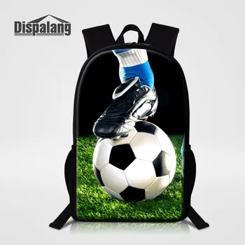 

Dispalang Soccers Printing Children School Bags Teenager Backpacks for Student Boys Men Fashion Bagpack Casual Travel Rucksack