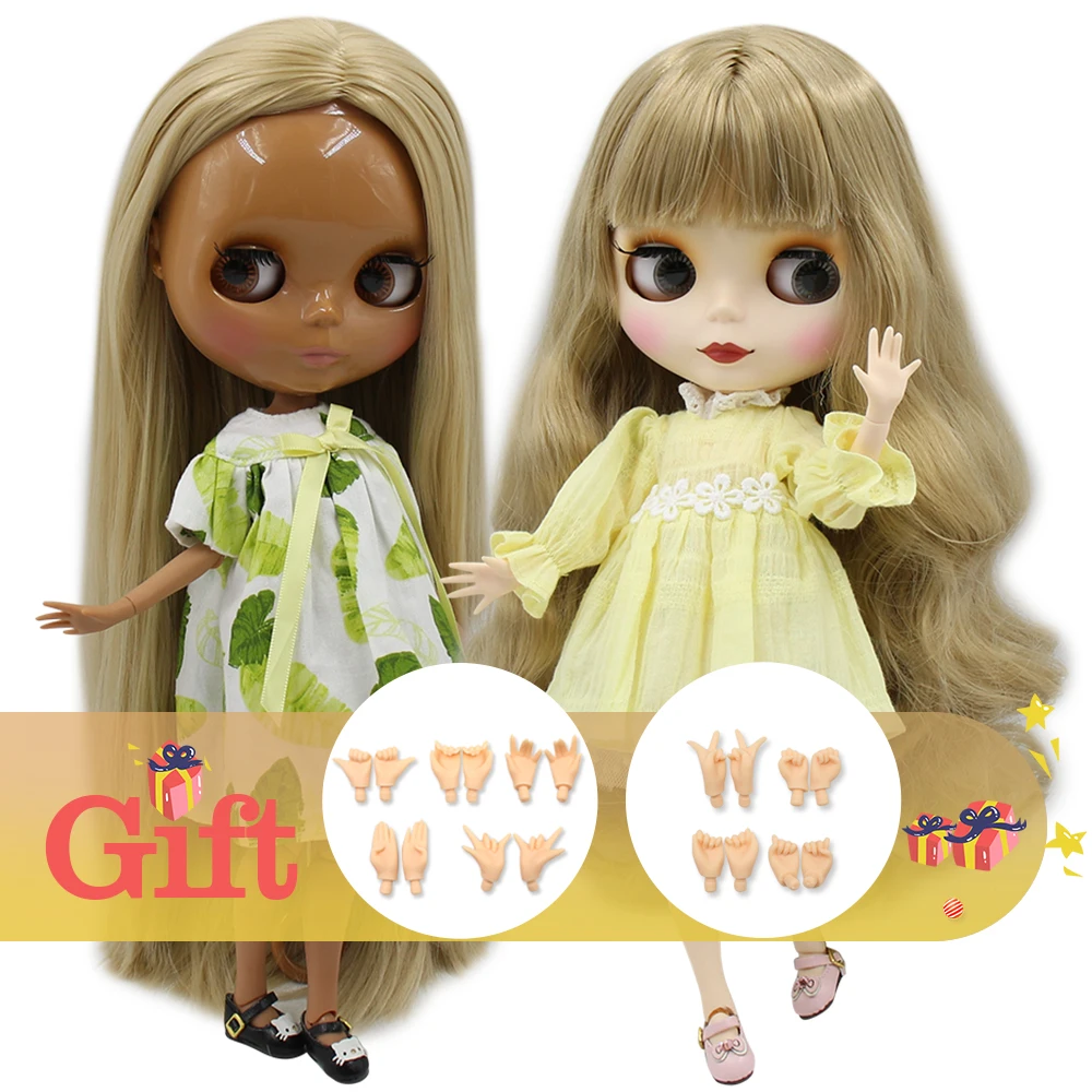 

ICY Factory Blyth Doll Joint Body DIY Nude BJD toys Fashion Dolls girl gift New Special Offer on sale with hand set A&B