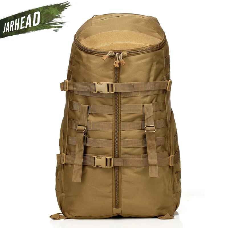  Big 55L Military Tactical Assault Backpack Outdoor Camping Walking Riding Large Backpack Multifunct