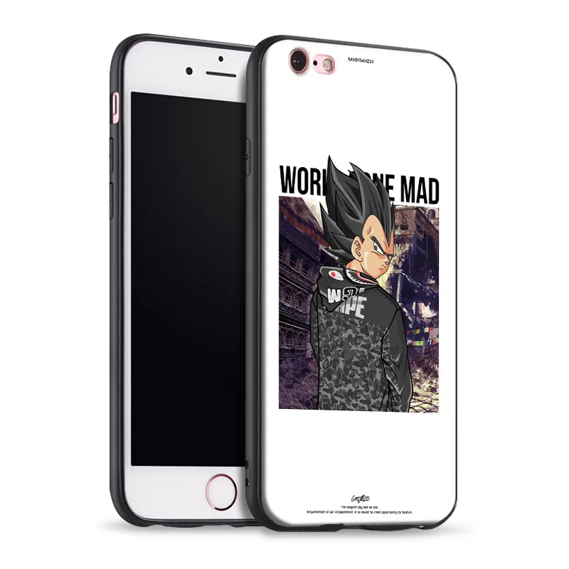 

Dragon Ball Z DBZ DBS Vegeta Soft Silicone Phone Case Cover Shell For Apple iPhone 5 5s Se 6 6s 7 8 Plus X XR XS MAX