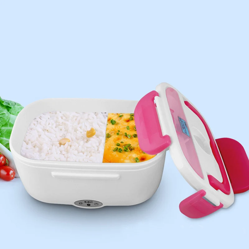 Портативный электрический 12V подогреваемый Ланч бокс Bento коробки Авто еда Риса