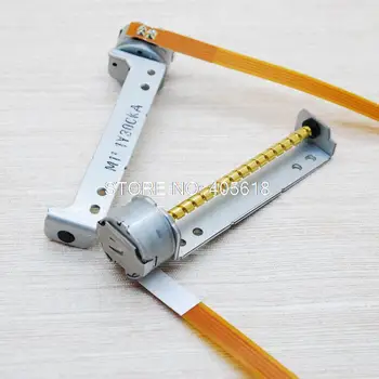 

3pcs/lot 2 phase 4 wire steping motor mini motor 3-6V dc with long screw rod 52.5MM