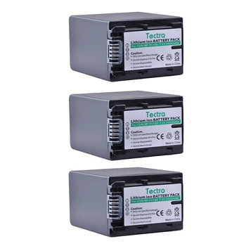 

Tectra 3pcs/pack NP-FV100 NP FV100 High Capacity Li-ion Camera BATTERY for Sony NP-FV30 NP-FV50 NP-FV70 SX83E SX63E