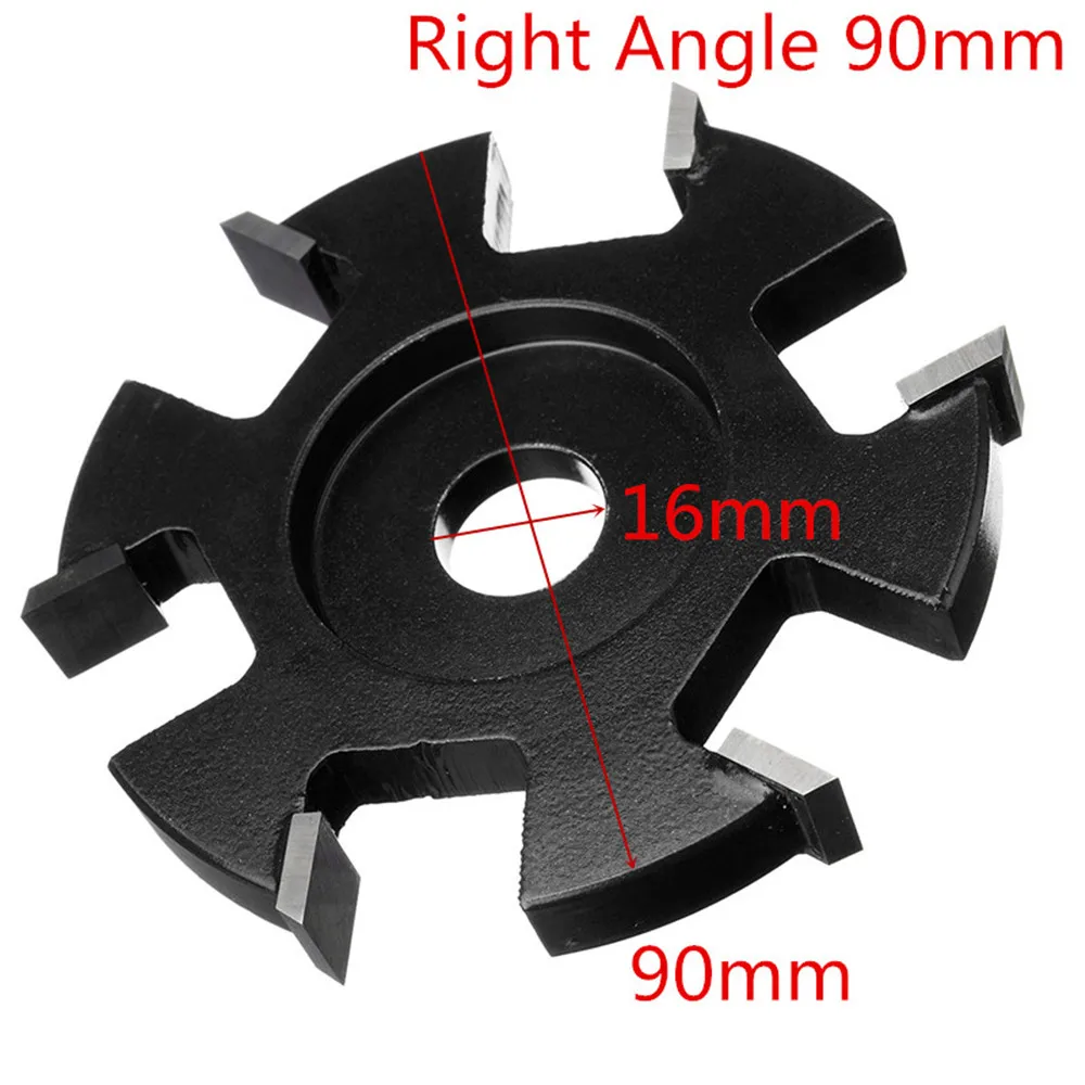 Черный H16 с шестигранным лезвием лезвие для чайного лотка для 16 мм Диафрагма угловая шлифовальная машина дерево шлифовальный станок лезвия Инструменты Запчасти