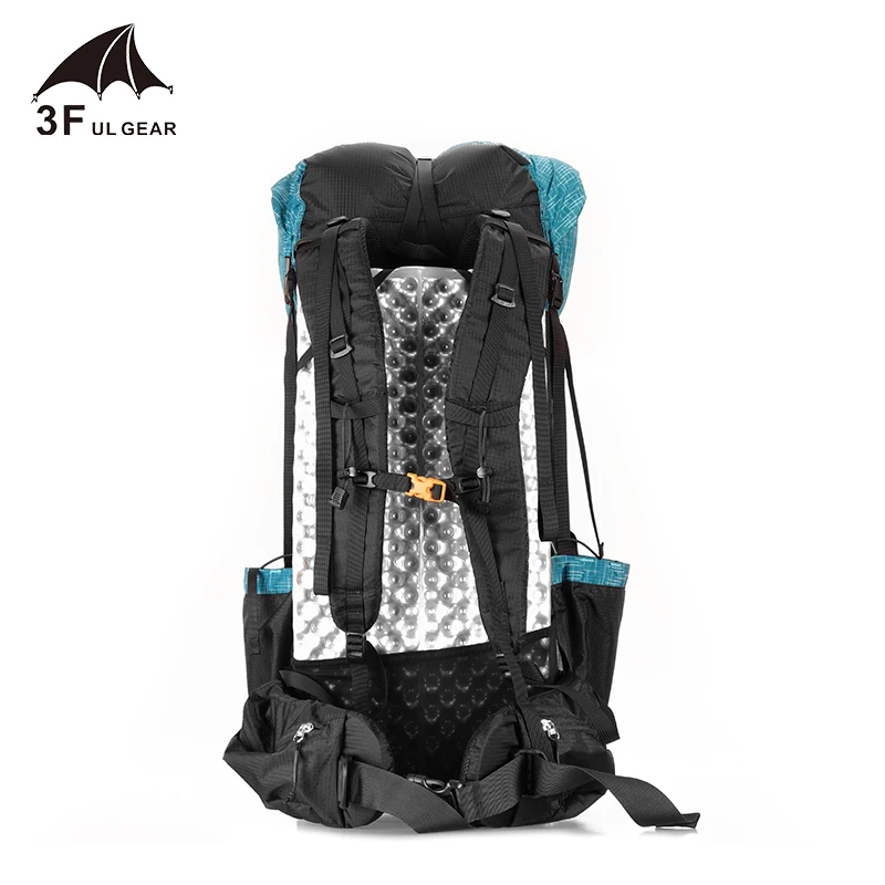 3F UL equipo resistente al agua senderismo mochila ligero Camping Pack viaje montañismo mochila senderismo mochilas 40 + 16L - 4