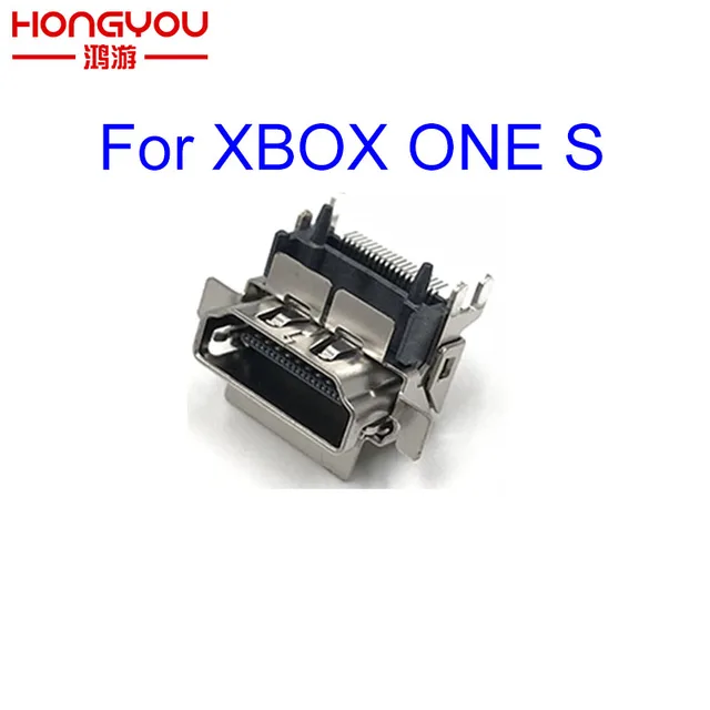 Best Offers 10PCS Original New 1080P HDMI Socket Port Parts Replacement for XBOX ONE S SLIM Motherboard Repair