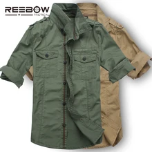 Eebow тактические мужские осенние военные уличные походные рубашки с длинным рукавом армейские спортивные хлопковые дышащие рубашки новые рабочие свободные