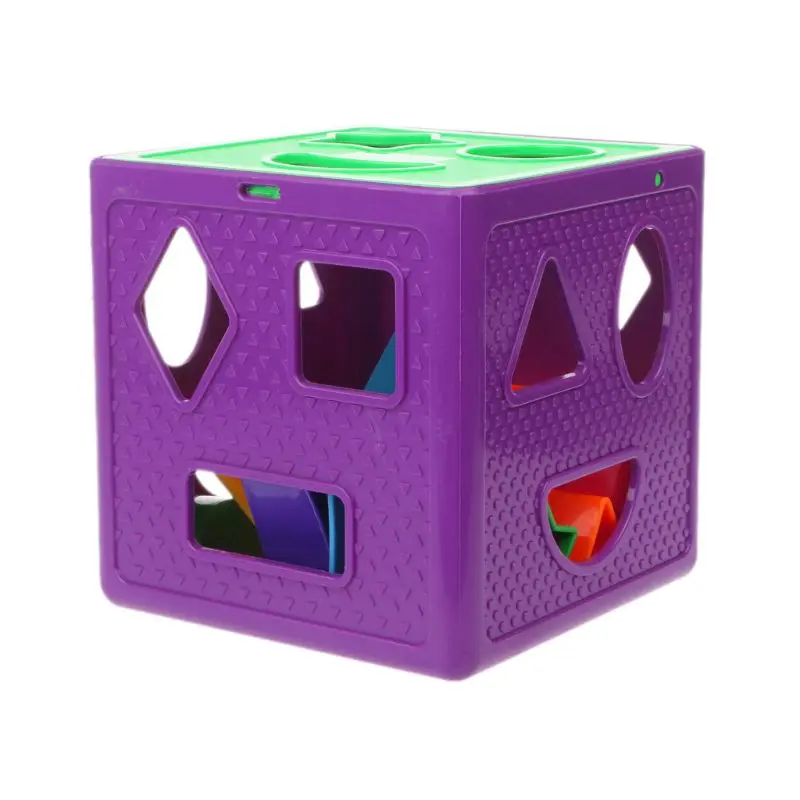 

Baby Blocks Shape Sorter Toy Childrens Blocks Includes 18 Shapes Color Recognition Toys Toddler Baby Toys Nesting Stacking Toys