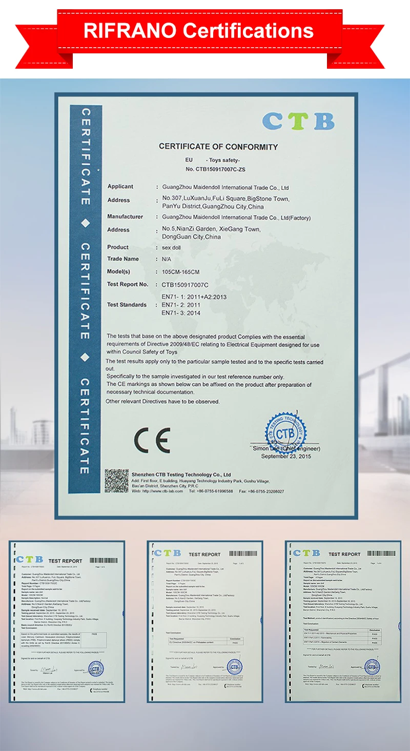 certifications