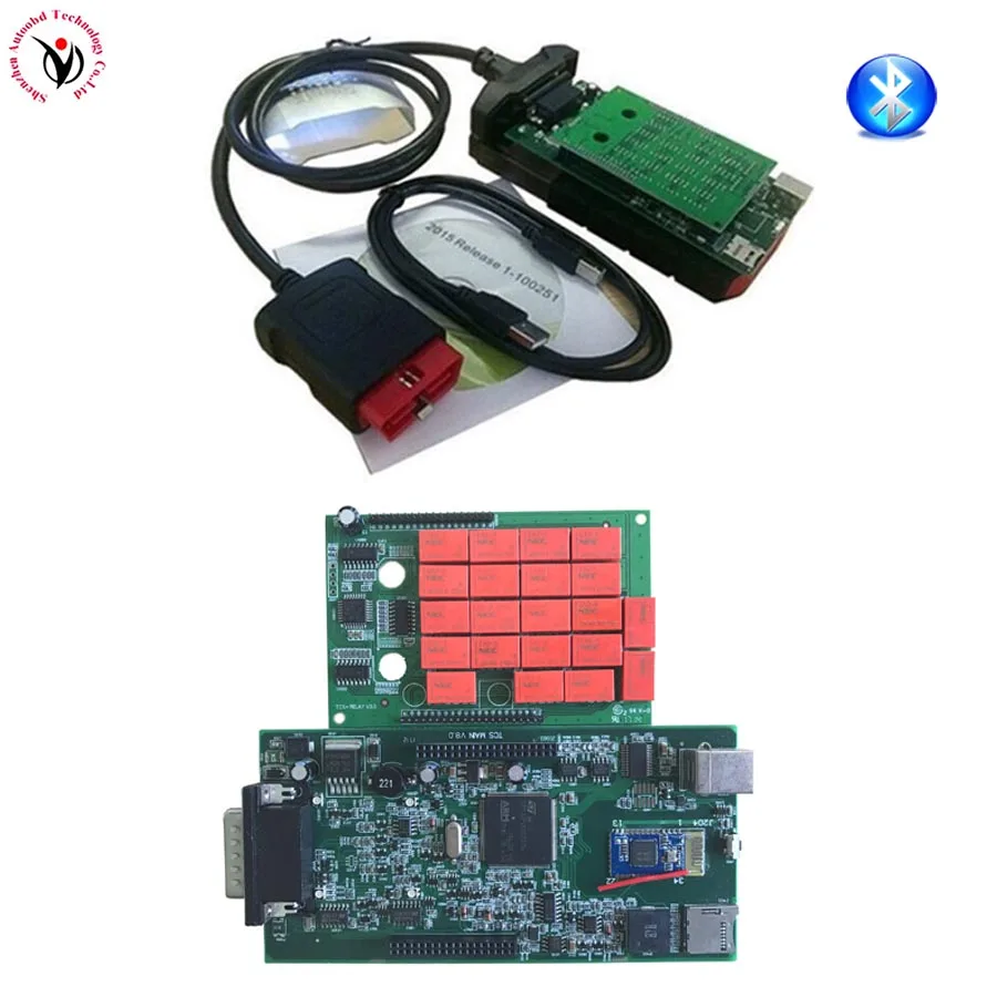 Vci v3.0 PCB. R3 Keygen/. R0+ активировать Bluetooth TCS CDP pro obd2 OBDII OBD II Автосканер автомобилей/грузовиков - Цвет: original V8.0 BT