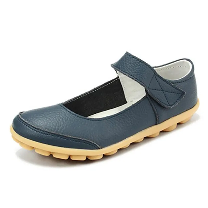 Женские туфли из натуральной кожи с ремешком на щиколотке|ballerina flat|ballet flats womenshoes