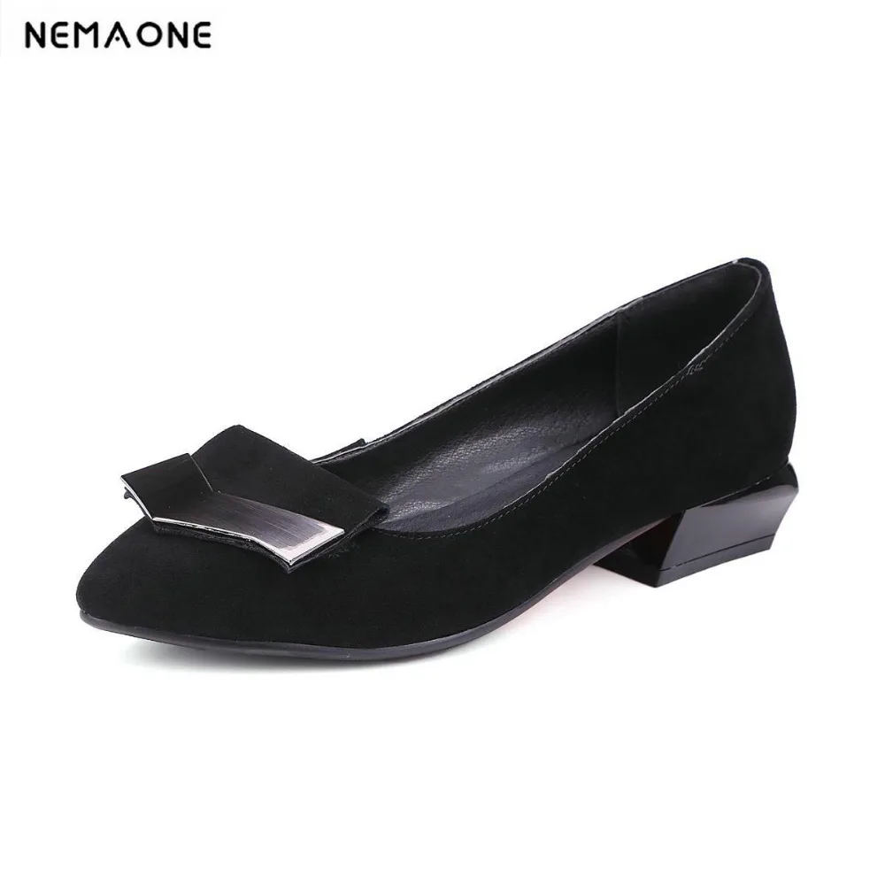 

2018 Fashion Women Shoes Woman Genuine leather Casual Comfortable pointed toe Women Flat Shoe New Flats