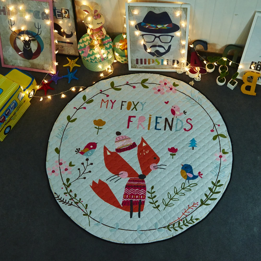 

VIP Round game floor mat