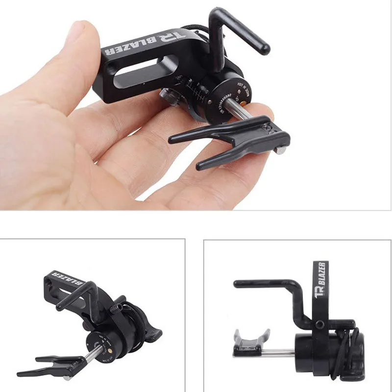 

Archery Falling Away Rest Adjustable Speed Arrow Rest CNC Aluminum Alloy Shockproof And Noise Reduction For Hunting Shooting