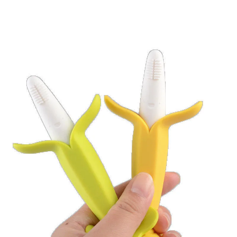 Banana Corn Baby Teethers Baby Прорезыватель для зубов Chew Младенческая зубная щетка для полости рта 0-3 месяца