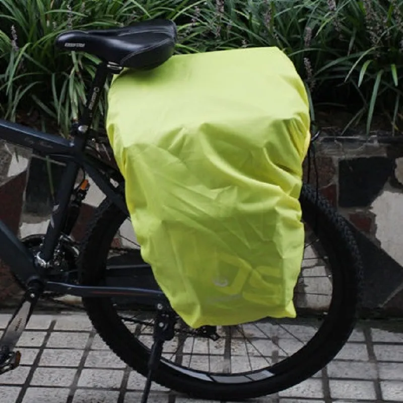 

Bicycle Motorcycle Rear Seat Rainproof Cargo Cover for Bike Rack Bag Protection from Rain and Dust proof 126cm * 66cm