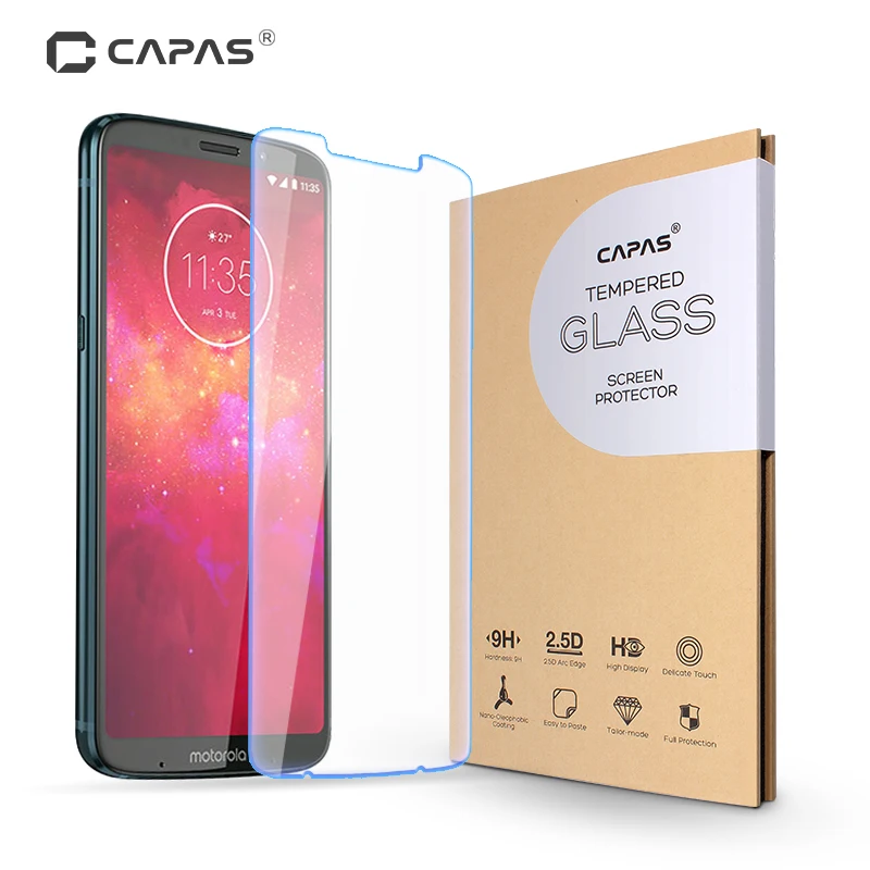 Для Moto Z3 Play закаленное стекло для Motorola Z защита экрана 0 2 мм прозрачная Защитная