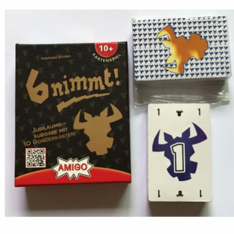 

3 Kinds Take 6 Nimmt Board Game , Cards Games 2-10 Players Easy To Play Funny Game For Party/Family