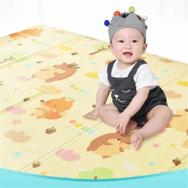 Baby Crawling Mat Thick Double sided Environmentally Friendly Baby Child Climbing Mat Living