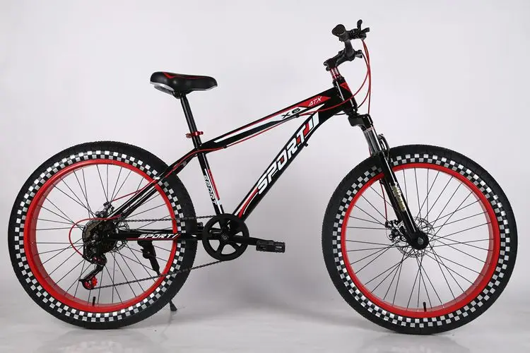 x-передний бренд снегоход 7,21, 24,27 скорость 2" 4 Fat Tire MTB горный велосипед редукция передач пляжный велосипед bicicleta - Цвет: D