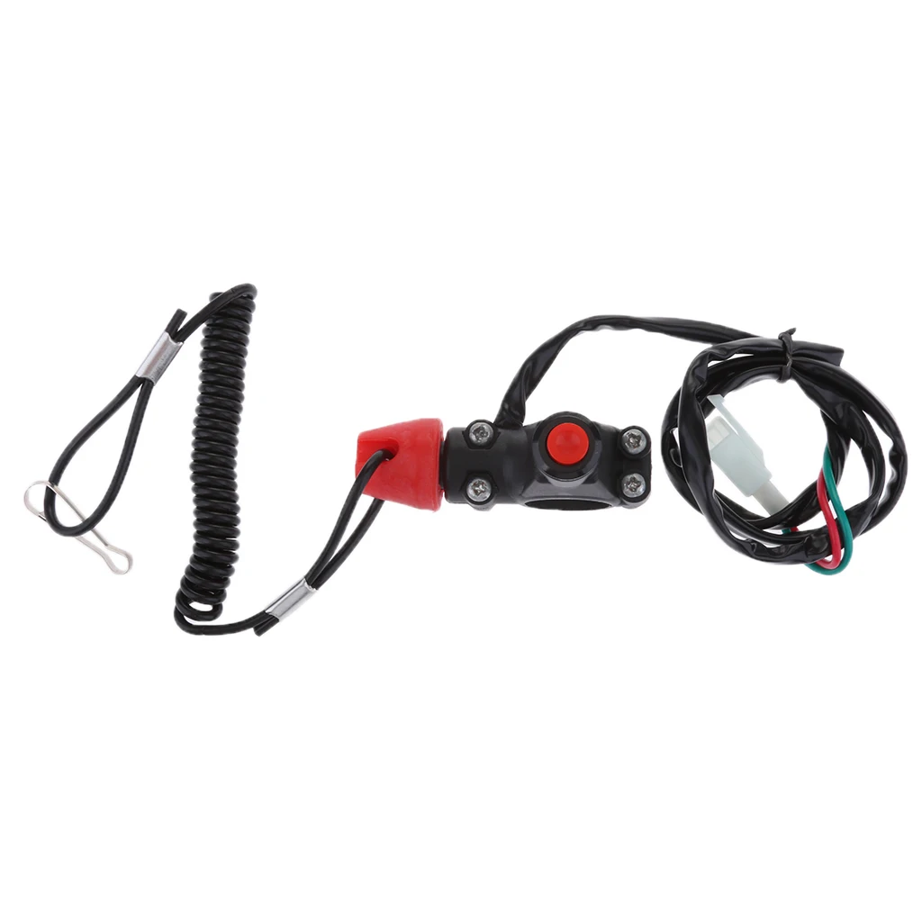 KILL SWITCH LANYARD TETHER PULL CORD 47CC 49CC QUAD ATV DIRT PIT BIKE
