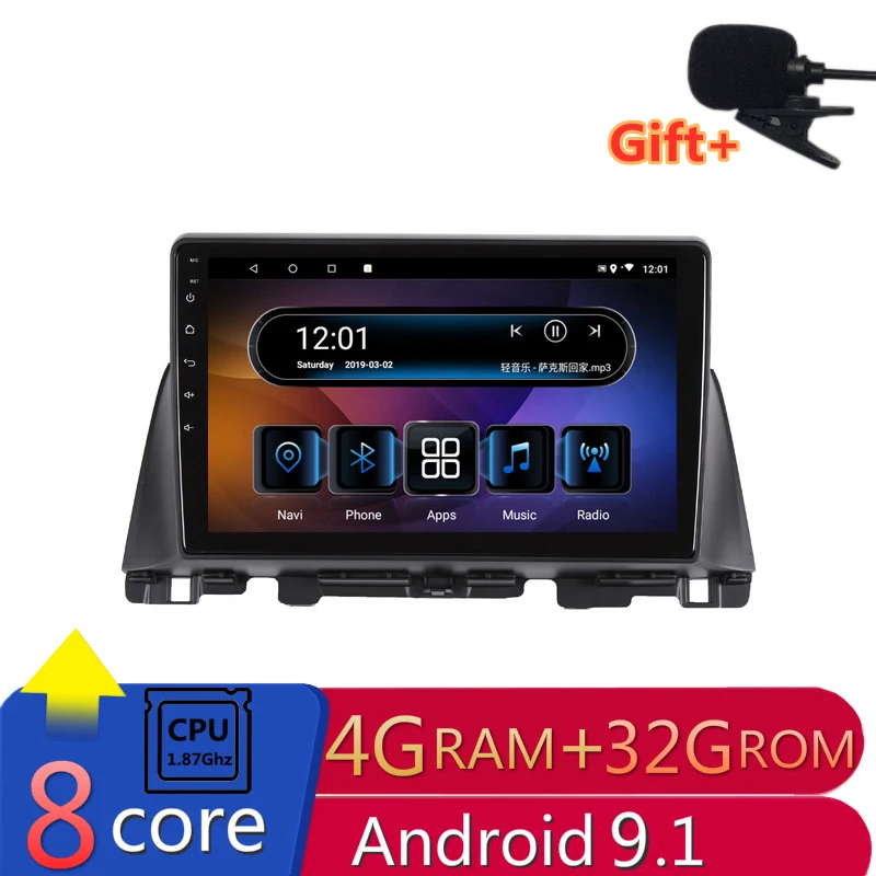 

10.1" 4G RAM 8 cores Android Car DVDGPS Navigatoin for KIA K5 OPTIMA 2016 2017 audio stereo car radio headunit bluetooth wifi