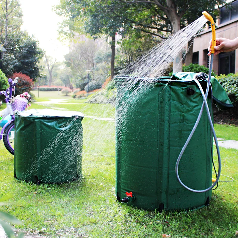 Collecteur D'Eau De Baril De Pluie, 200L Réservoir De Stockage D