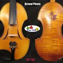 В стиле барокко песня Марка Мастер декор в виде кленового листа 5 Строки 4/4 Скрипки#9786