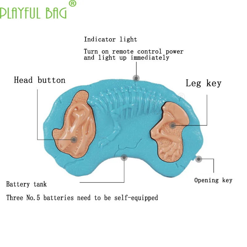 Пульт дистанционного управления динозавр игрушки спрей Дракон моделирование животное Огонь Электрический динозавр креативная детская игрушка создание ручных умений HI02