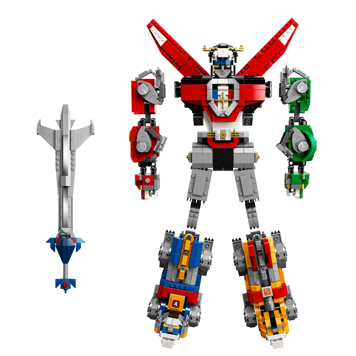 

New Voltron Defender of The Universe Compatible Legoings Transformations 21311 Model Building Kits Blocks Bricks Toys Children
